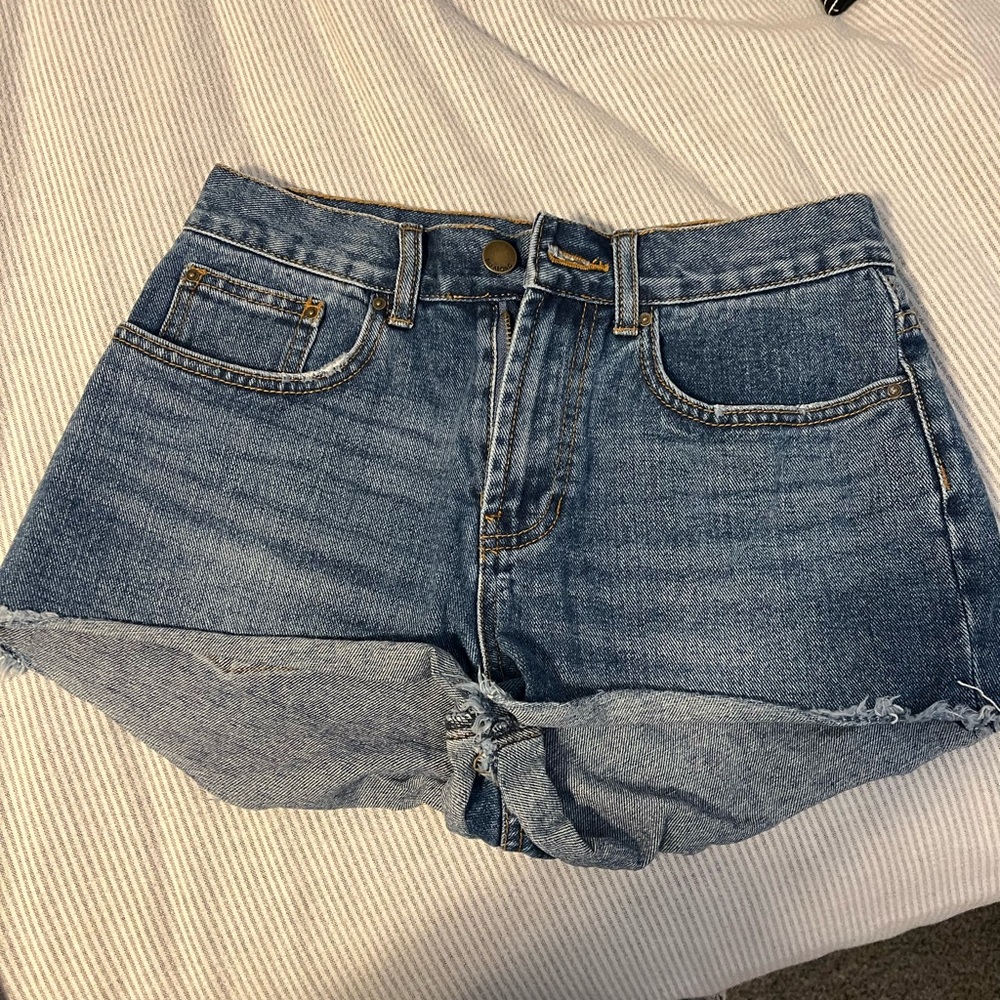Women's Blue Denim Shorts